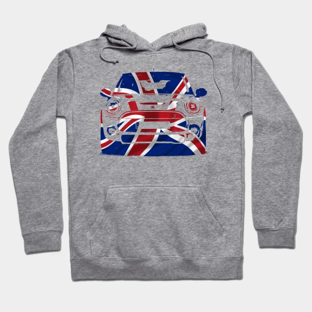 mini, british car Hoodie by hottehue